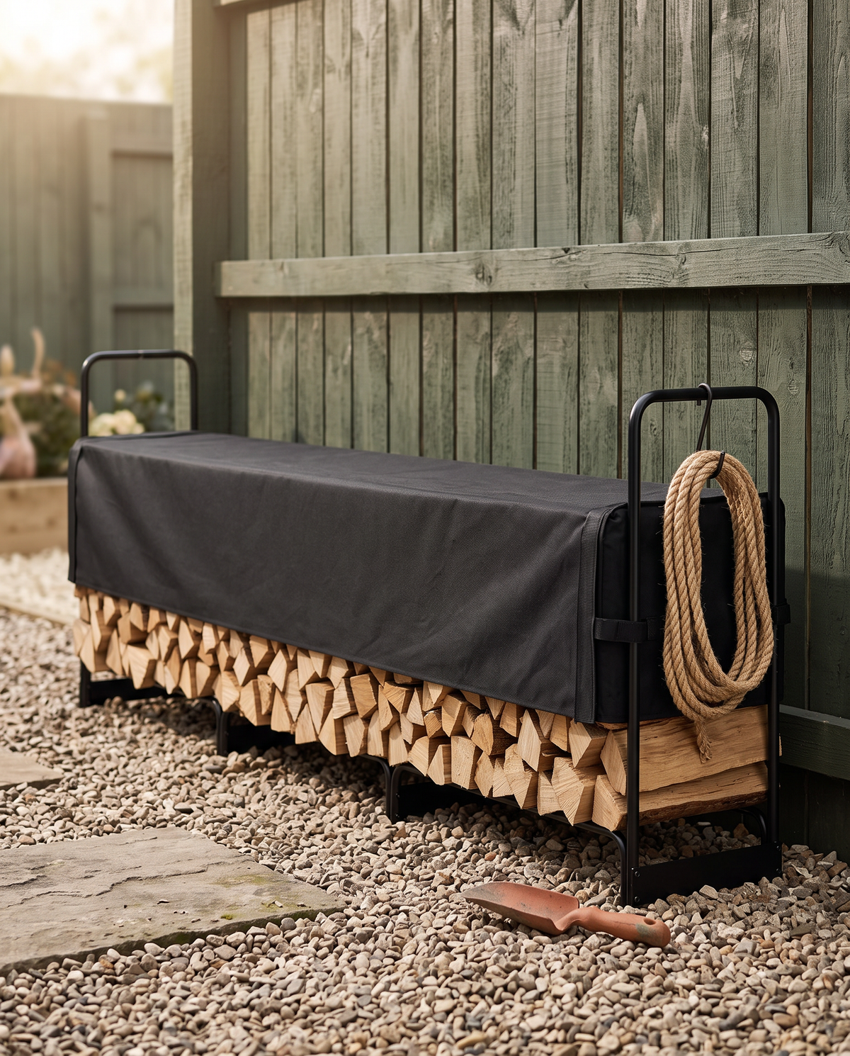 AVORA Firewood Storage Rack