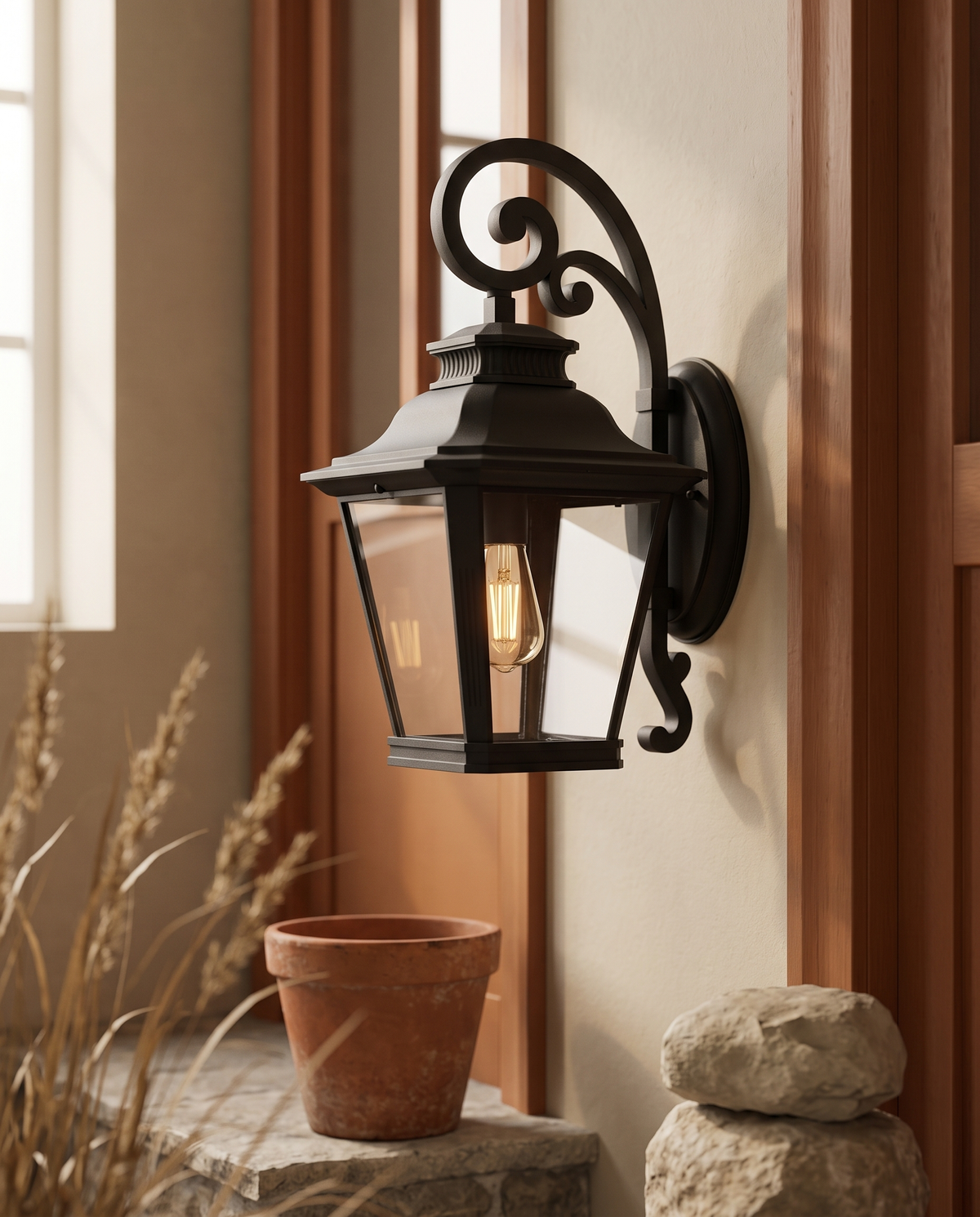 AVORA Outdoor Wall Lantern