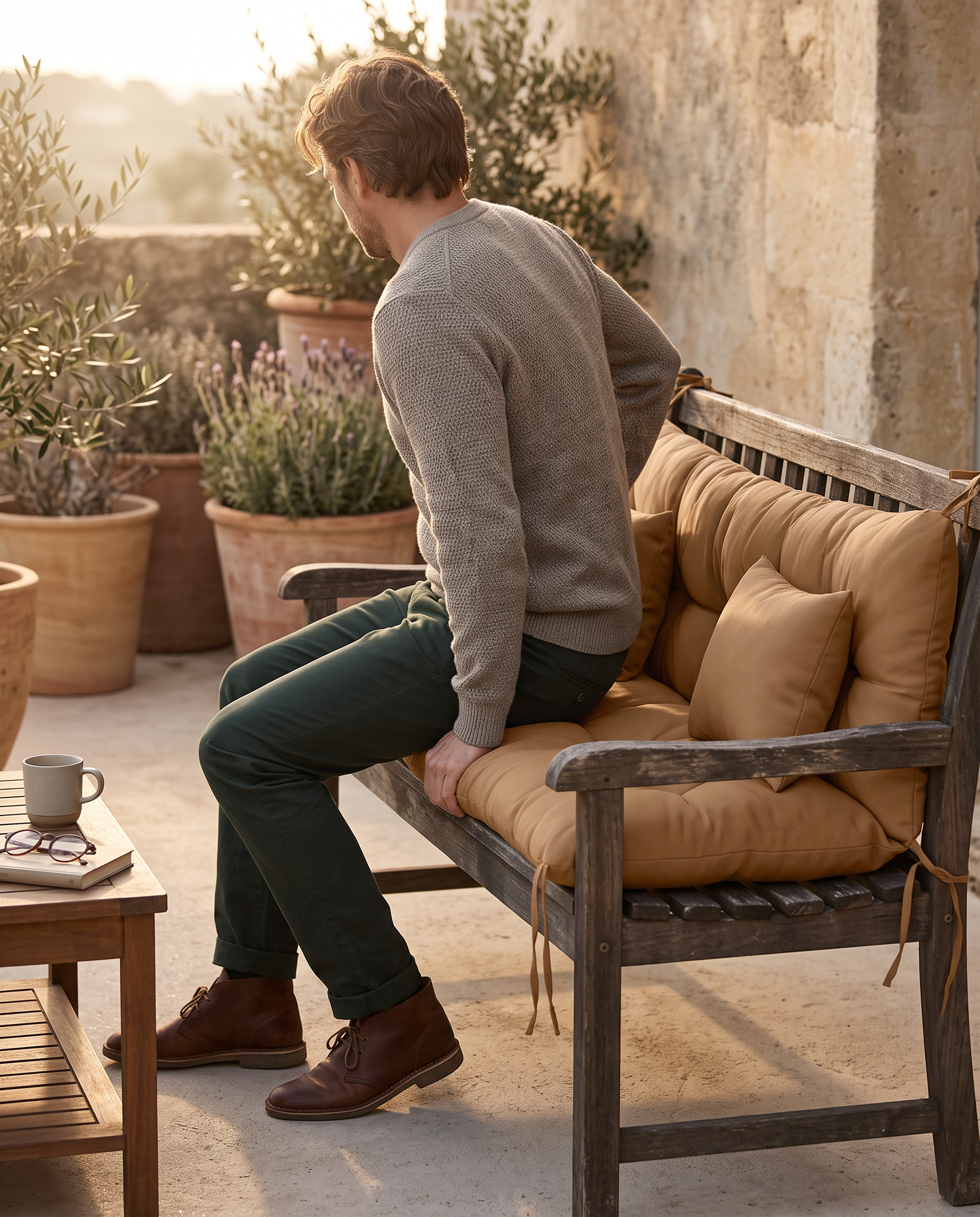 AVORA Bench Cushion Set