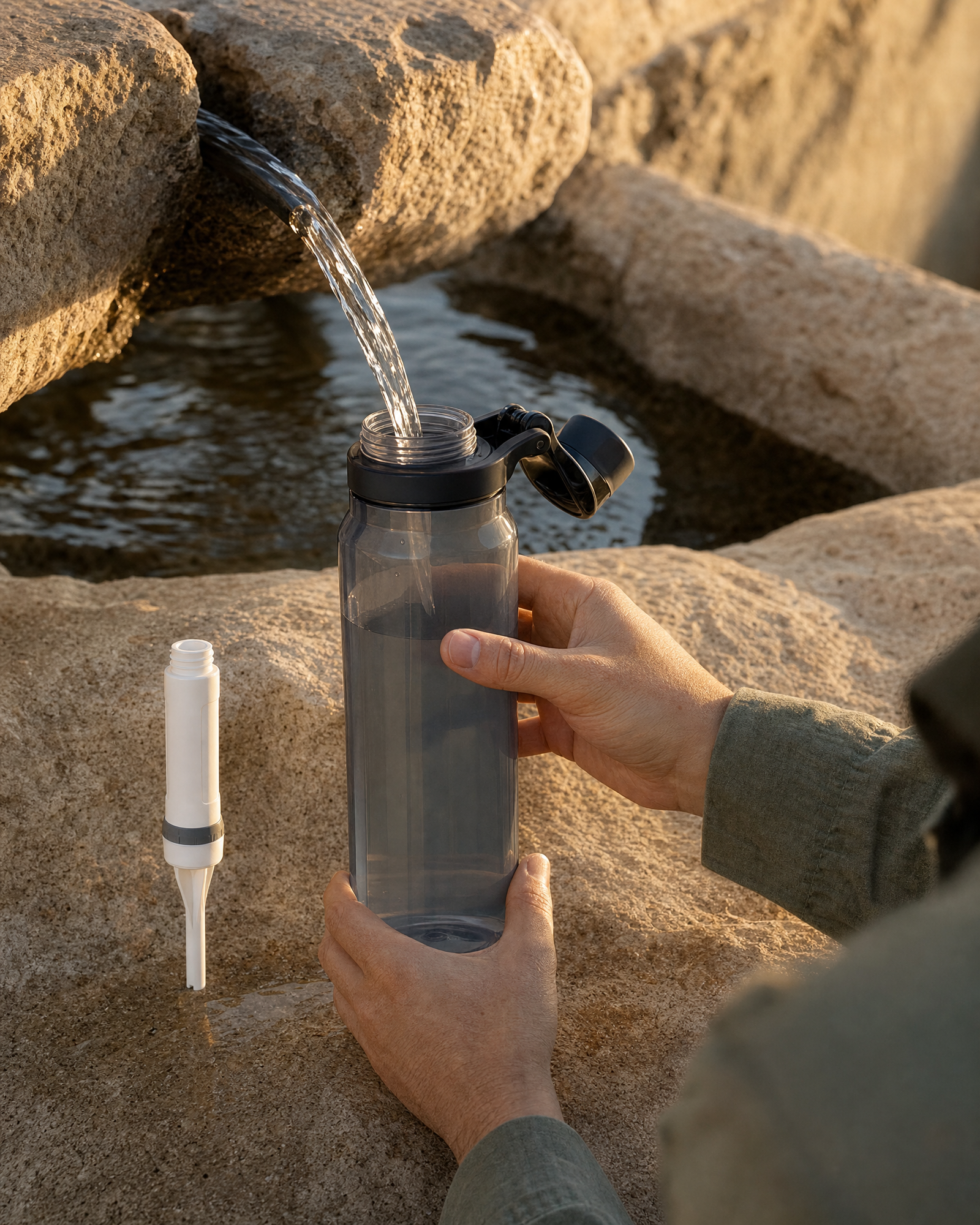 AVORA Trail Filter Bottle