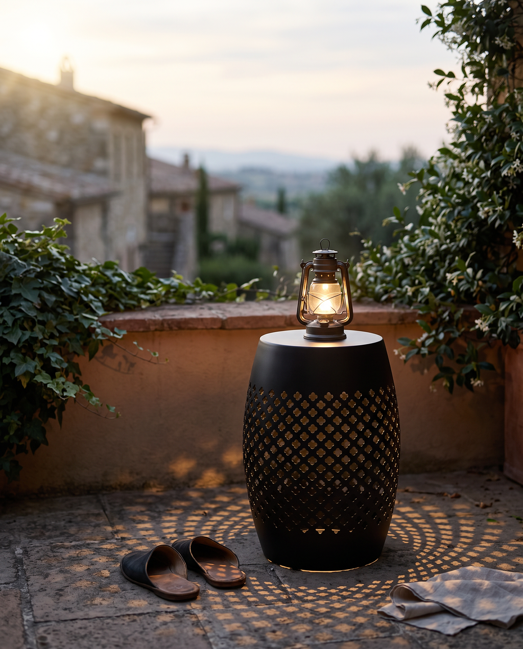 AVORA Stone Side Table